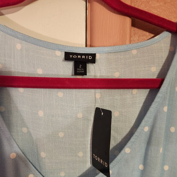 Torrid Polka Dot Dress - Picture 4 of 4